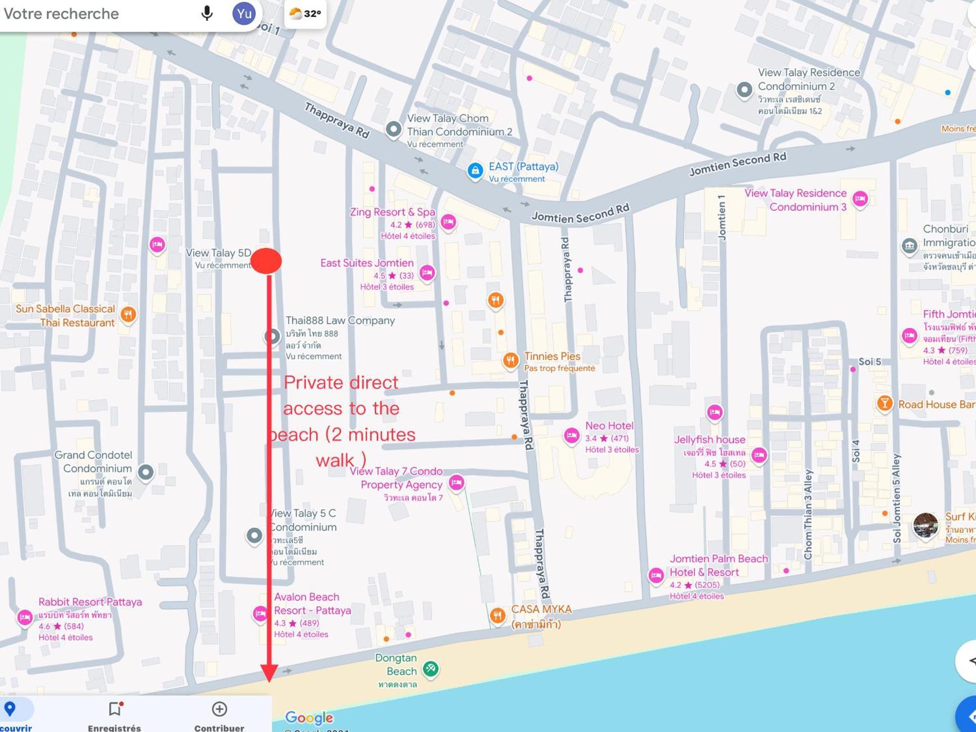 Appartement Viewtalay 5d Koh Larn Island View Pattaya